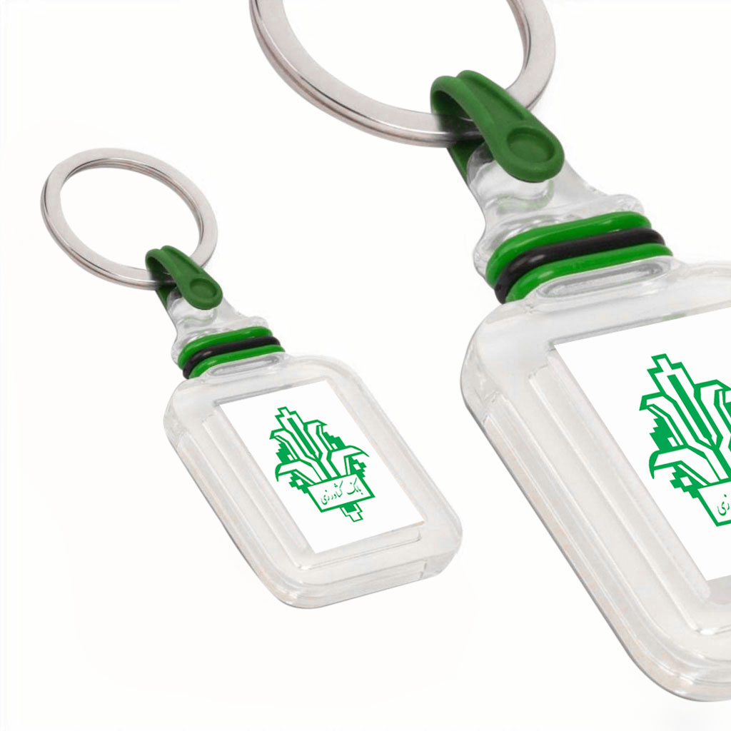 جاکلیدی اختصاصی اکرولیک مستطیل کد KE-102 - تصویر 1